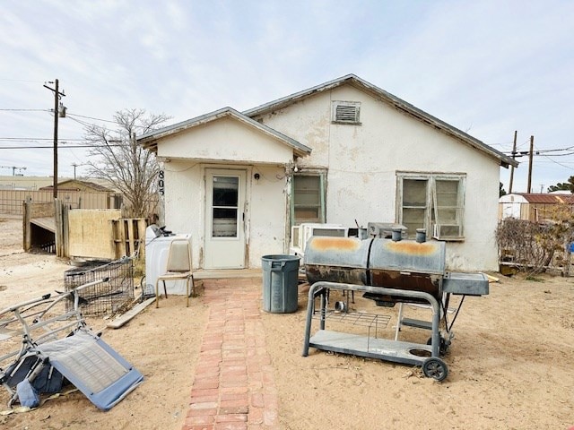 view of rear view of property