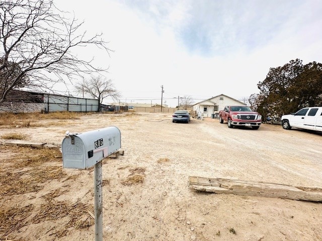 view of parking