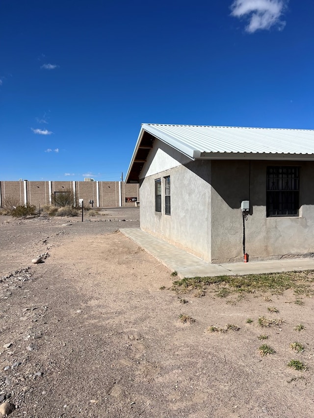 view of property exterior