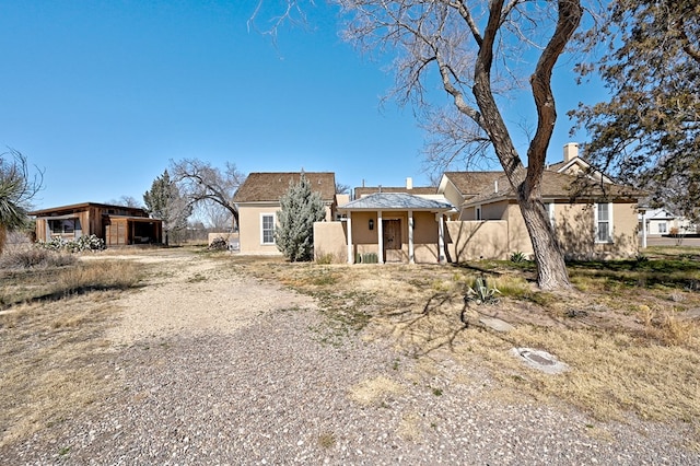 view of ranch-style home