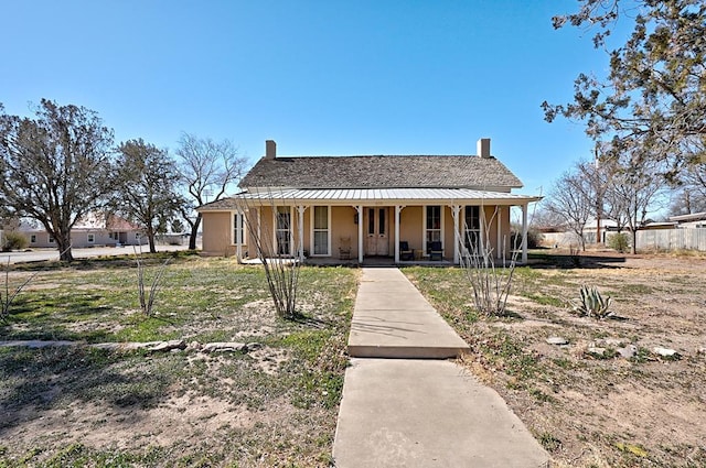 bungalow with covered porch