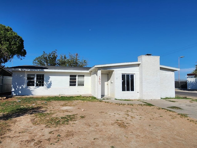 view of back of house