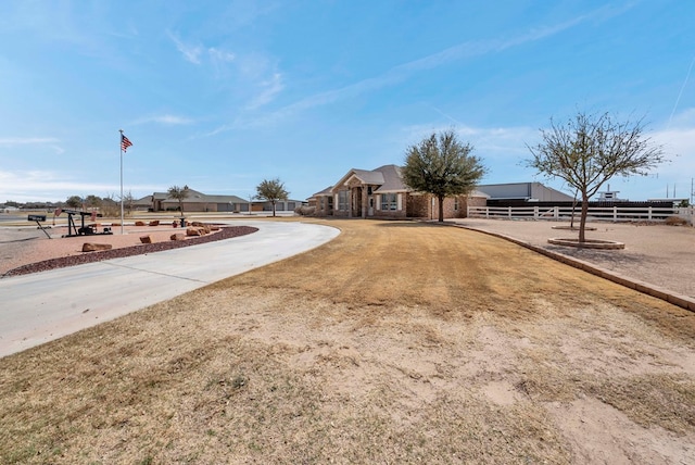 exterior space with driveway