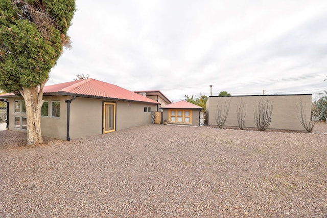 view of rear view of house