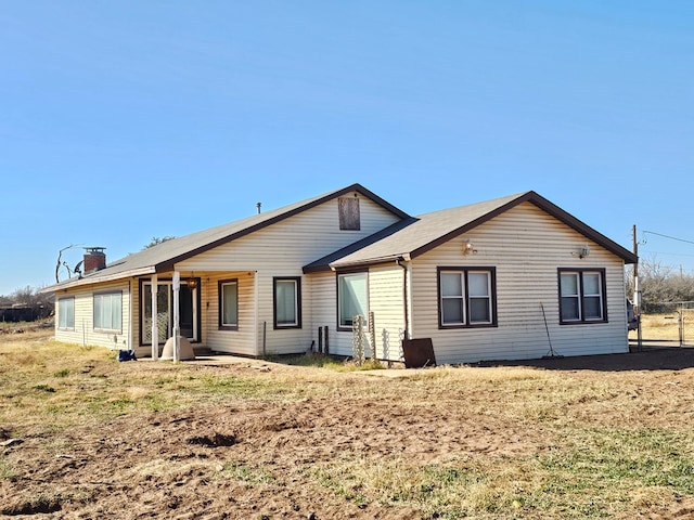 view of back of house