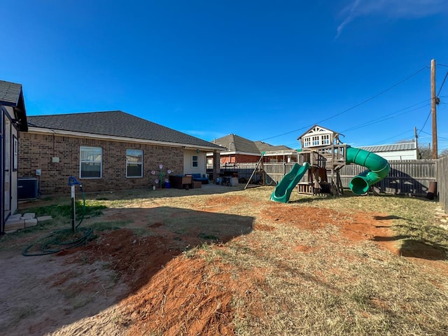 view of play area