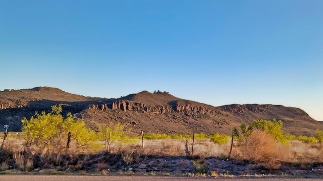 view of mountain feature