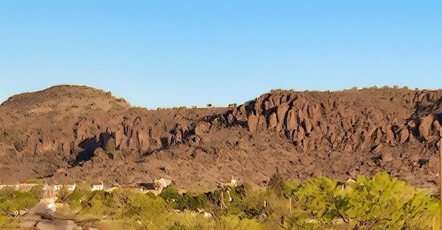 view of mountain feature