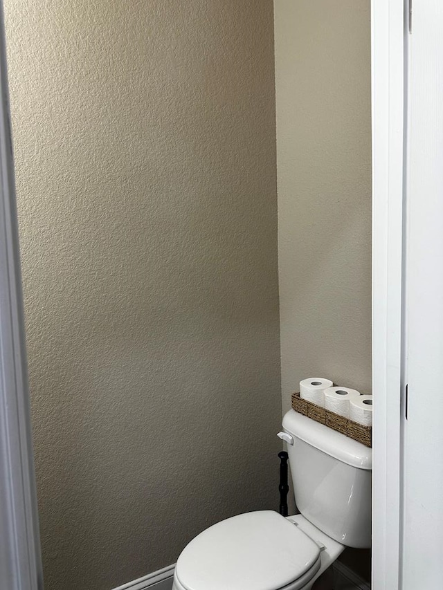 bathroom with toilet