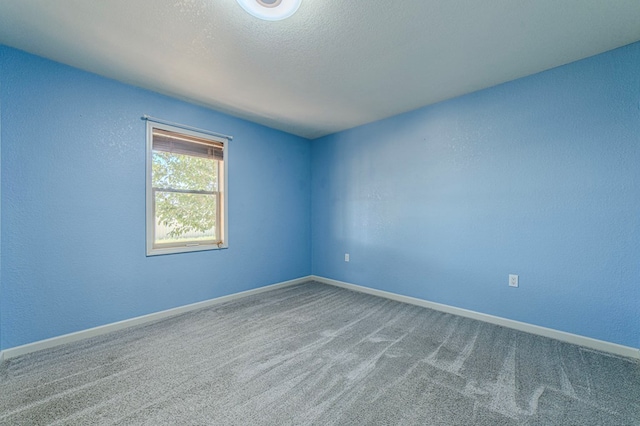 unfurnished room with carpet floors