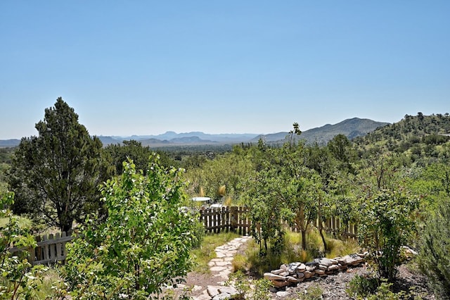 property view of mountains