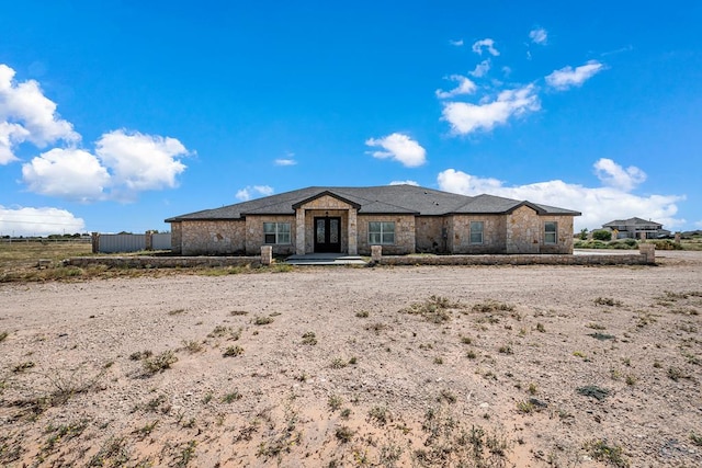 view of ranch-style home