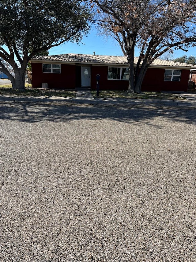 view of ranch-style home