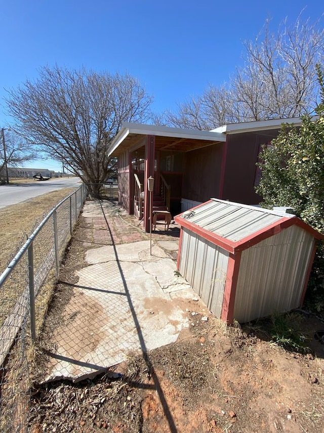 view of side of home