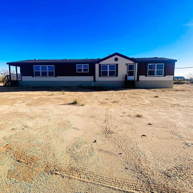 view of manufactured / mobile home