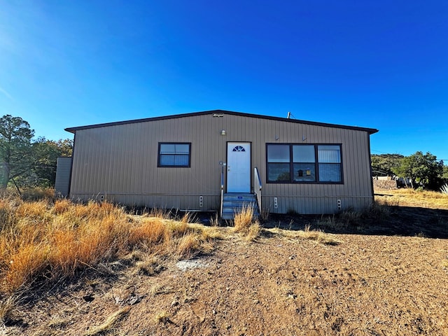 view of manufactured / mobile home