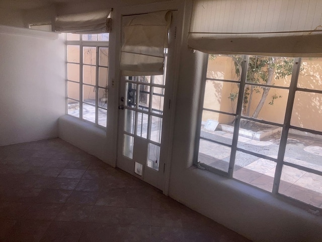 entryway featuring plenty of natural light