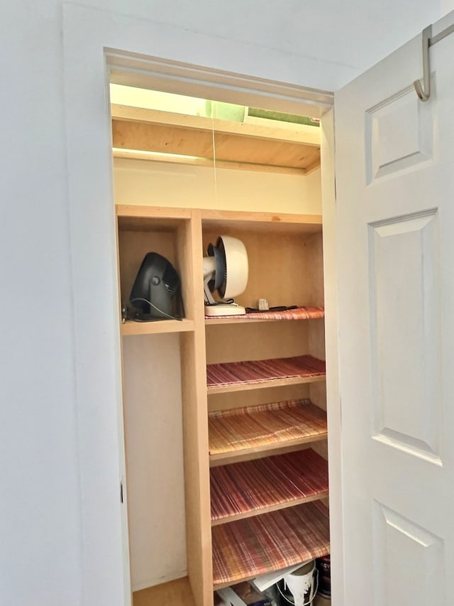 view of closet