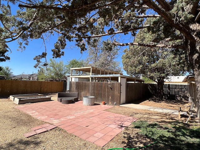 view of patio