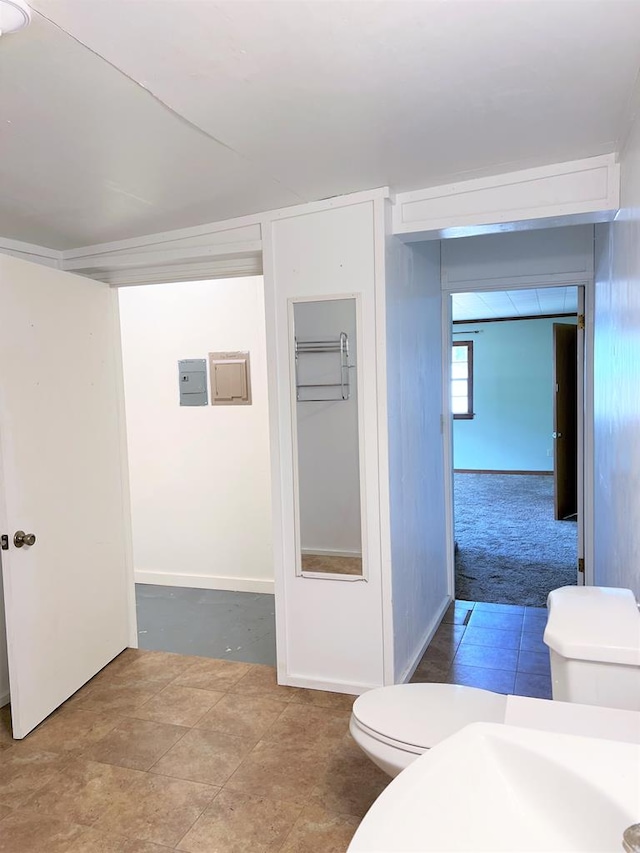 bathroom with toilet