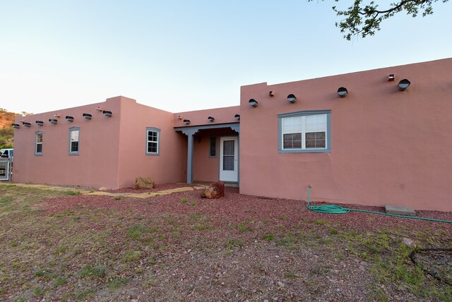 view of rear view of house