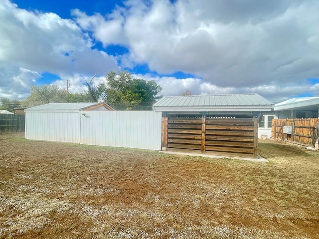 view of outdoor structure