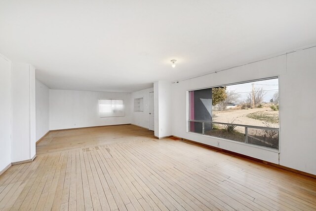 interior space featuring light hardwood / wood-style floors