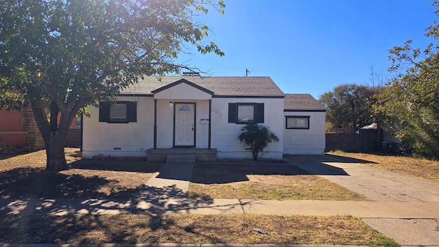 view of front of house