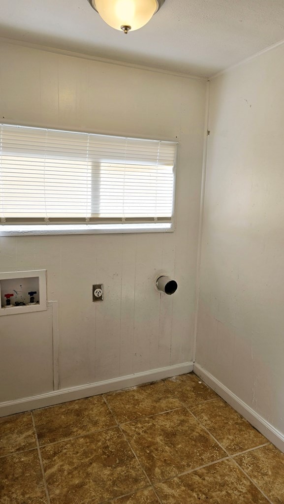 washroom featuring washer hookup and hookup for an electric dryer