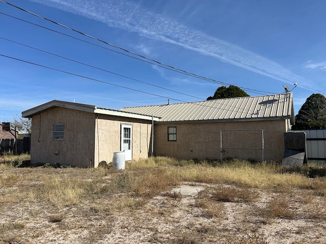 view of rear view of property