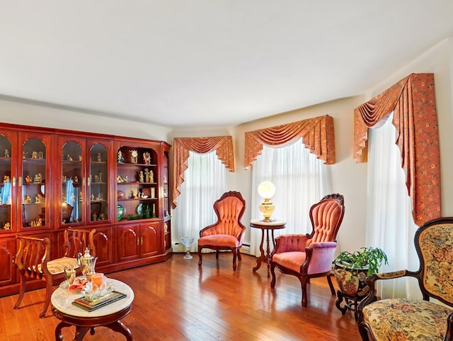 702/704 S Wilbur Ave, Sayre, PA 18840 - sitting room featuring hardwood / wood-style floors