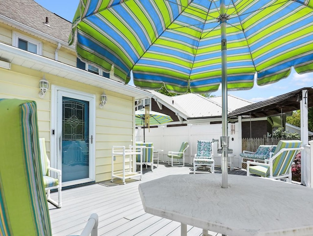 702/704 S Wilbur Ave, Sayre, PA 18840 - view of deck