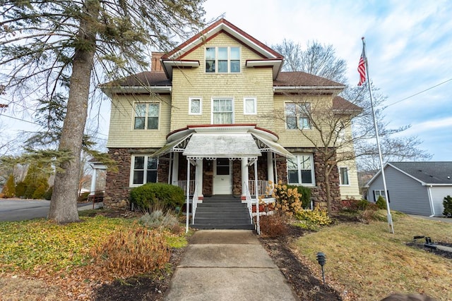 view of victorian-style house
