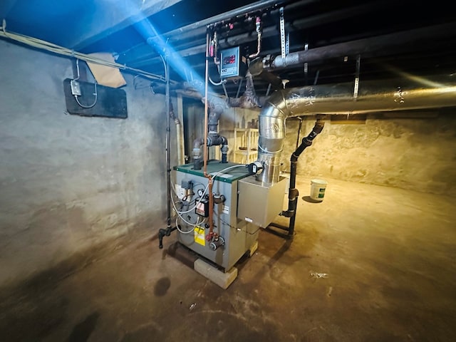 228 Willow St, Athens, PA 18810 - utilities featuring a heating unit