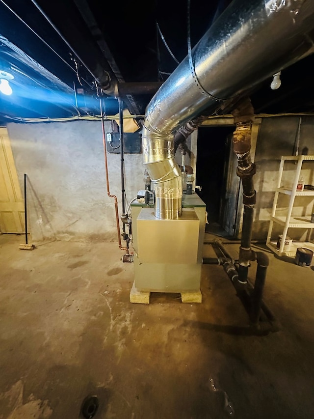 228 Willow St, Athens, PA 18810 - view of unfinished basement