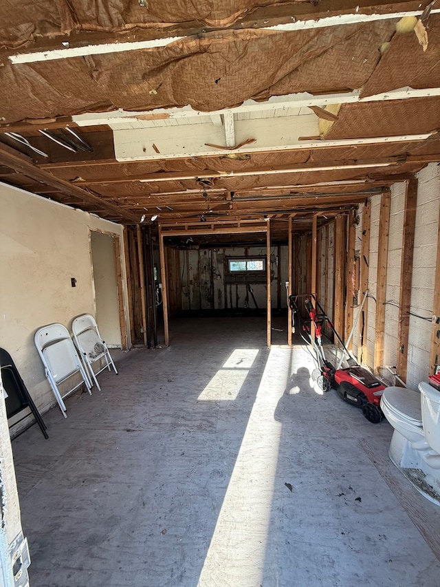 321/2 Pine St, Waverly, NY 14892 - view of basement