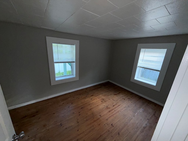 321/2 Pine St, Waverly, NY 14892 - empty room with hardwood / wood-style floors and baseboards