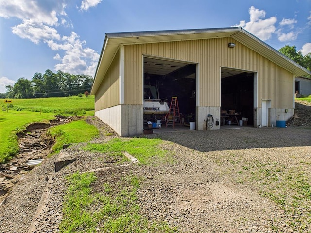 40 W Hebron Rd, Coudersport, PA 16915 - view of detached garage