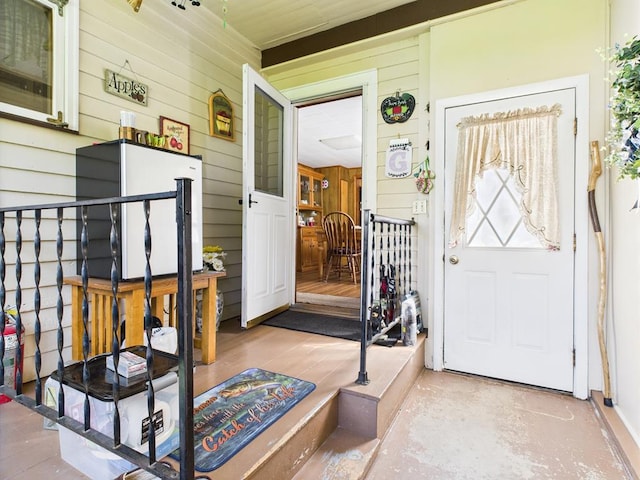 40 W Hebron Rd, Coudersport, PA 16915 - view of exterior entry featuring a porch