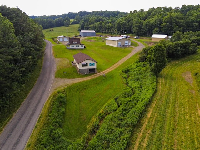 40 W Hebron Rd, Coudersport, PA 16915 - view of rural area with a heavily wooded area
