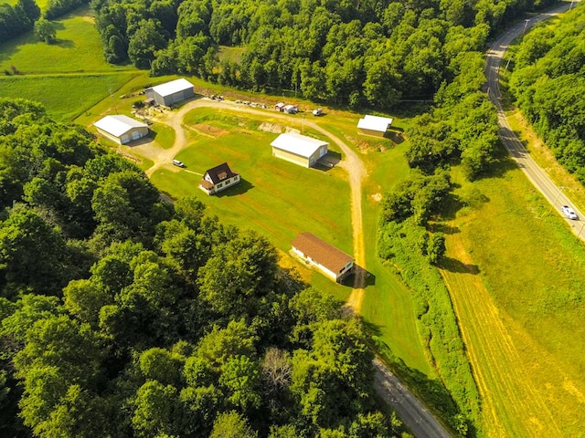 40 W Hebron Rd, Coudersport, PA 16915 - aerial view of sparsely populated area