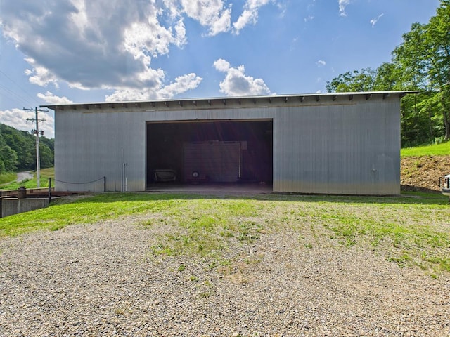 40 W Hebron Rd, Coudersport, PA 16915 - view of pole building
