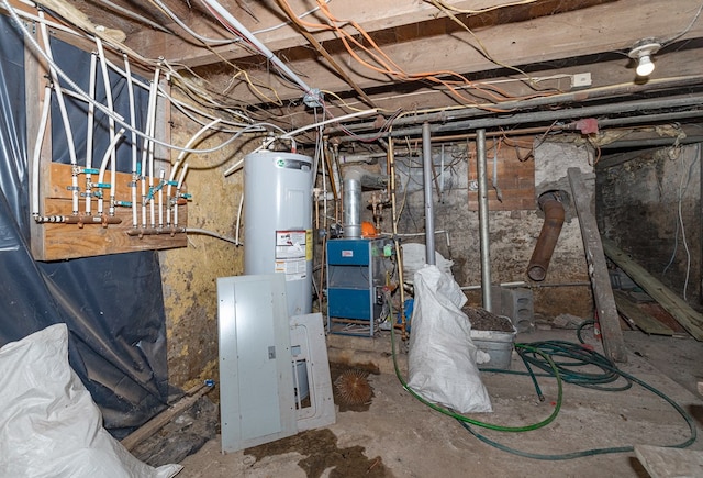 utilities with water heater