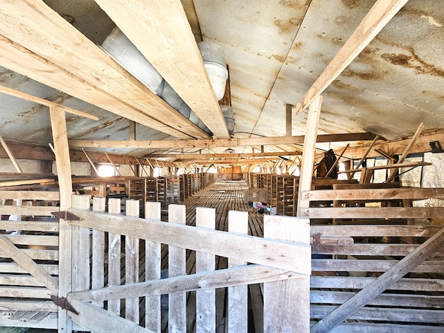 view of stable