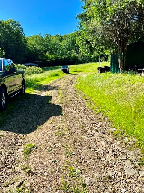 view of road