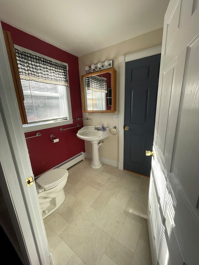 1571 State Route 44n, Coudersport, PA 16915 - bathroom featuring toilet and baseboards