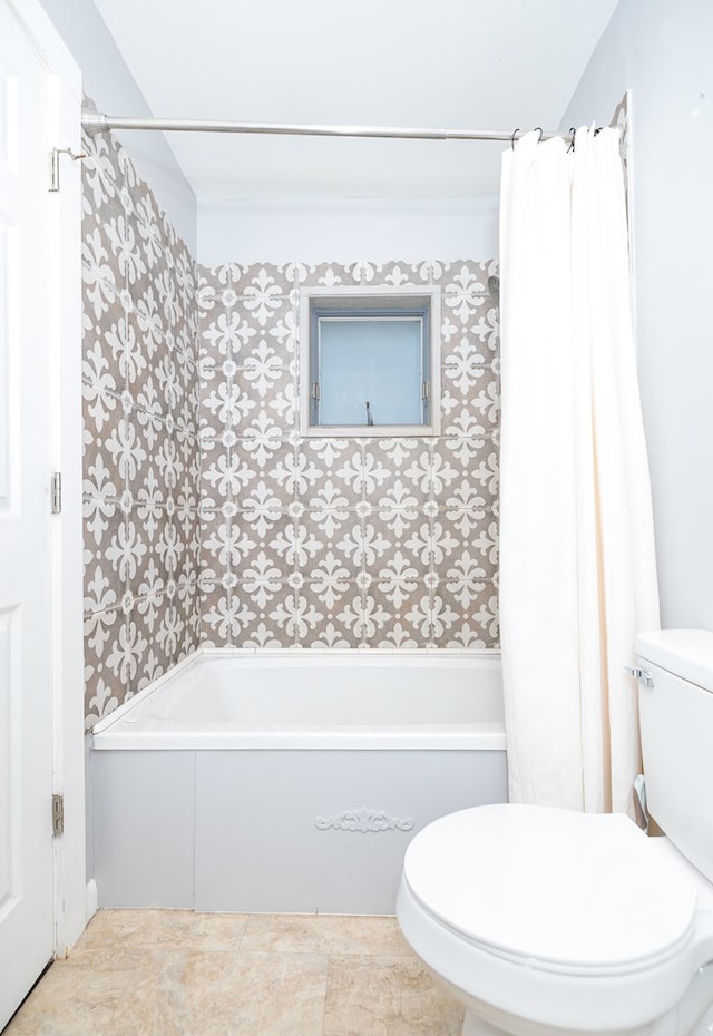 bathroom featuring toilet