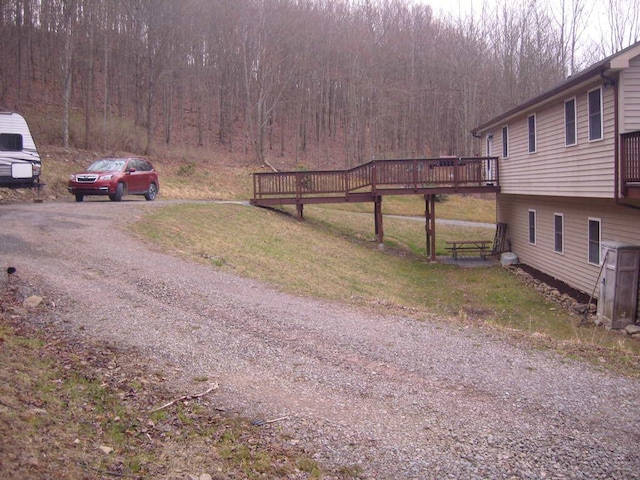 484 French Hill Rd, Middlebury Center, PA 16935 - view of street with a wooded view