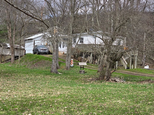 296 Low St, Shinglehouse, PA 16748 - view of grassy yard
