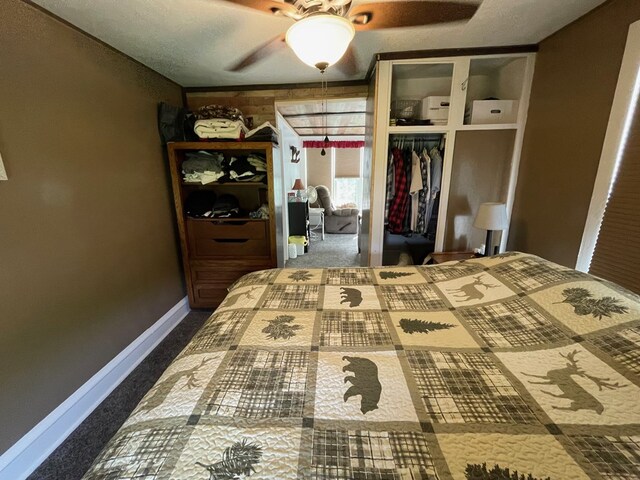 115 Pine St, Galeton, PA 16922 - bedroom featuring carpet flooring and ceiling fan